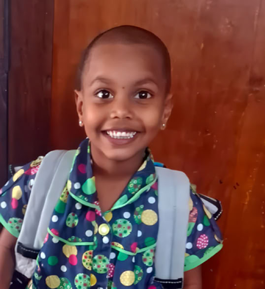 Petite fille indienne à parrainer